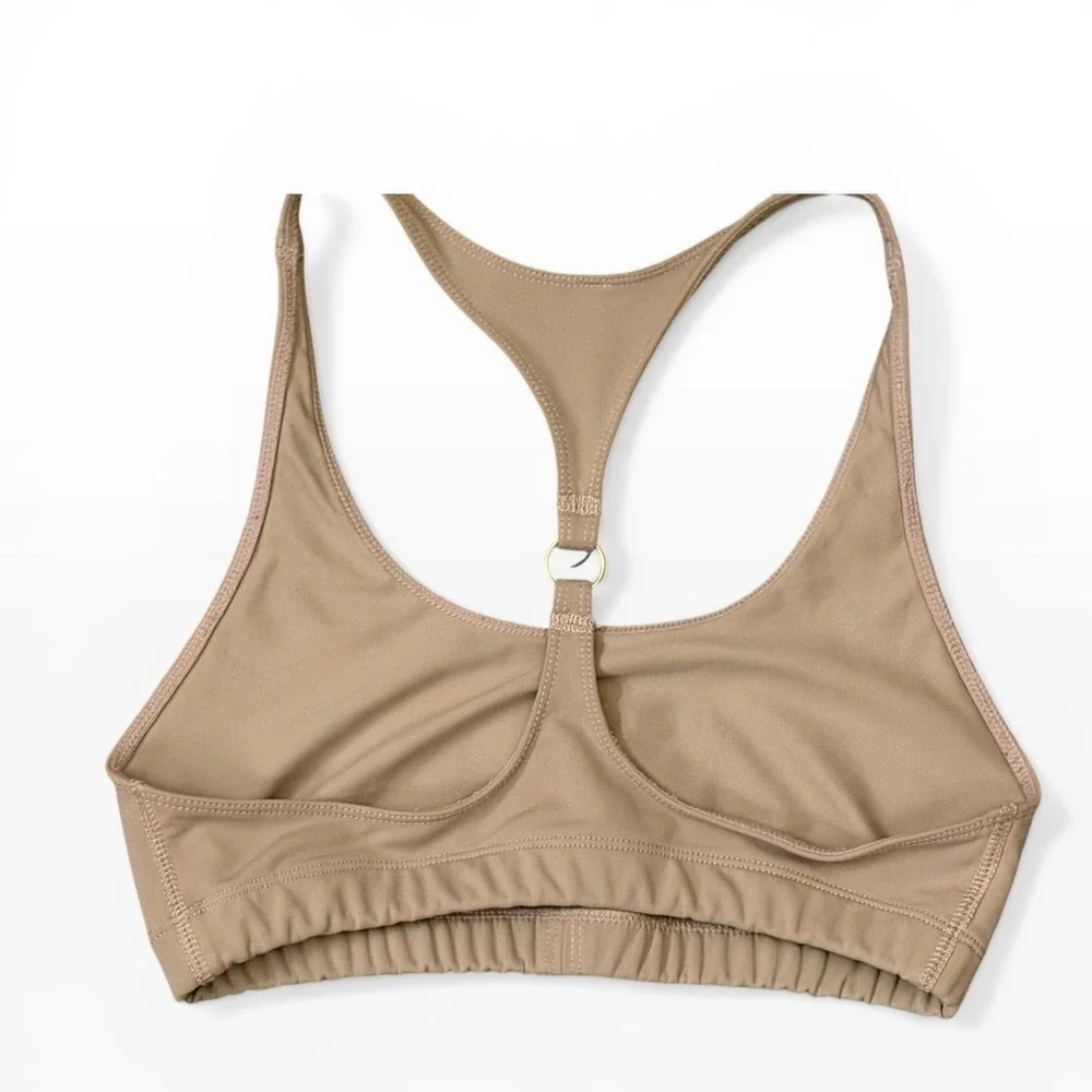 FP Movement Free People Mauve Racerback O-Ring Sports Bra Small Gym Yoga Casual‎